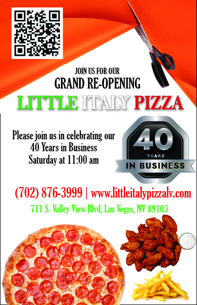 Little Italy Pizza Local Specials Las Vegas