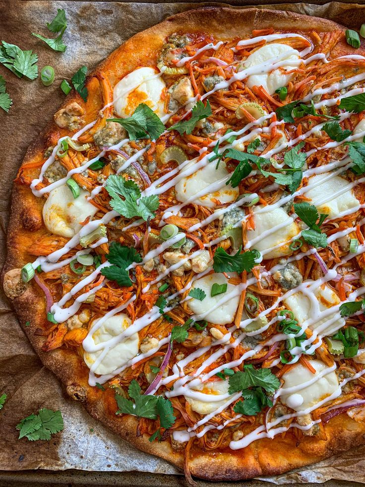 Buffalo Chicken Pizza